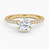 Anel de Noivado com Moissanite de 0.50 a 1ct Gioh